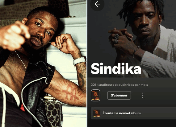 Sindika franchit le cap symbolique des 200 000 auditeurs mensuels sur Spotify