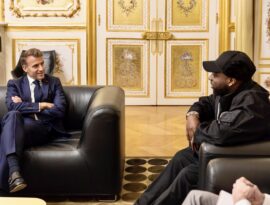 Davido reçu à l’Élysée par le président Emmanuel Macron